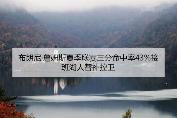 布朗尼·詹姆斯夏季联赛三分命中率43%接班湖人替补控卫